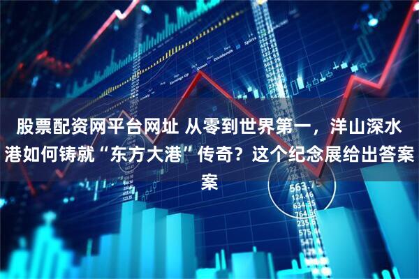 股票配资网平台网址 从零到世界第一，洋山深水港如何铸就“东方大港”传奇？这个纪念展给出答案